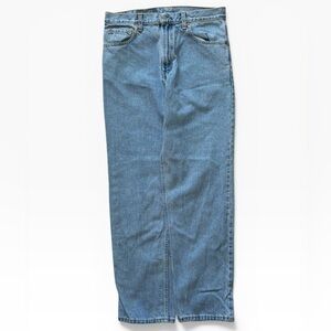 Vintage Levis 550 Relaxed Fit Tapered Jeans Medium Wash 90s Straight Leg W32 L32